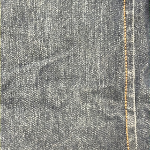 Vintage Yoke Front A-line Denim Skirt - Picture 7 of 8